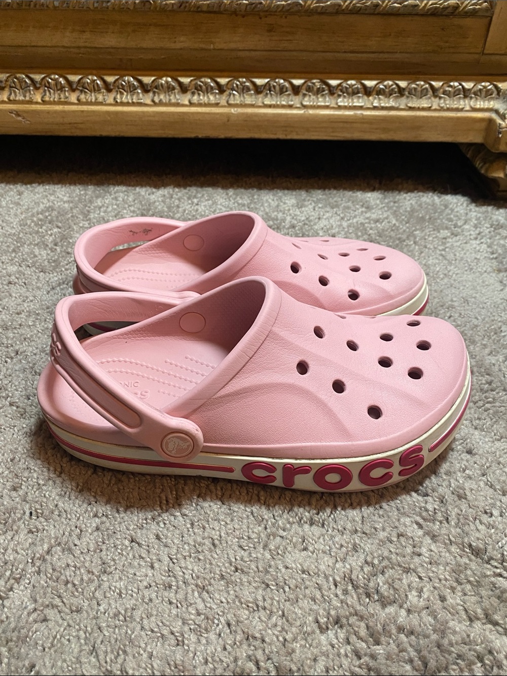 CROCS Bayaban Classic Clog Platform in Light Pink